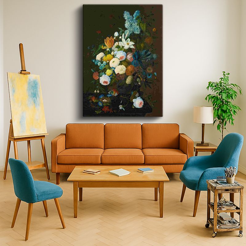 Ressam Kanvas Tablo 209